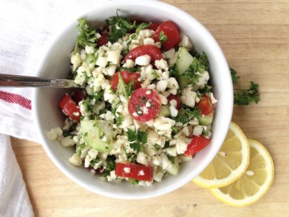 Cauliflower Tabbouleh Salad