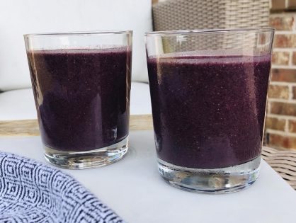 Blueberry Cherry Smoothie